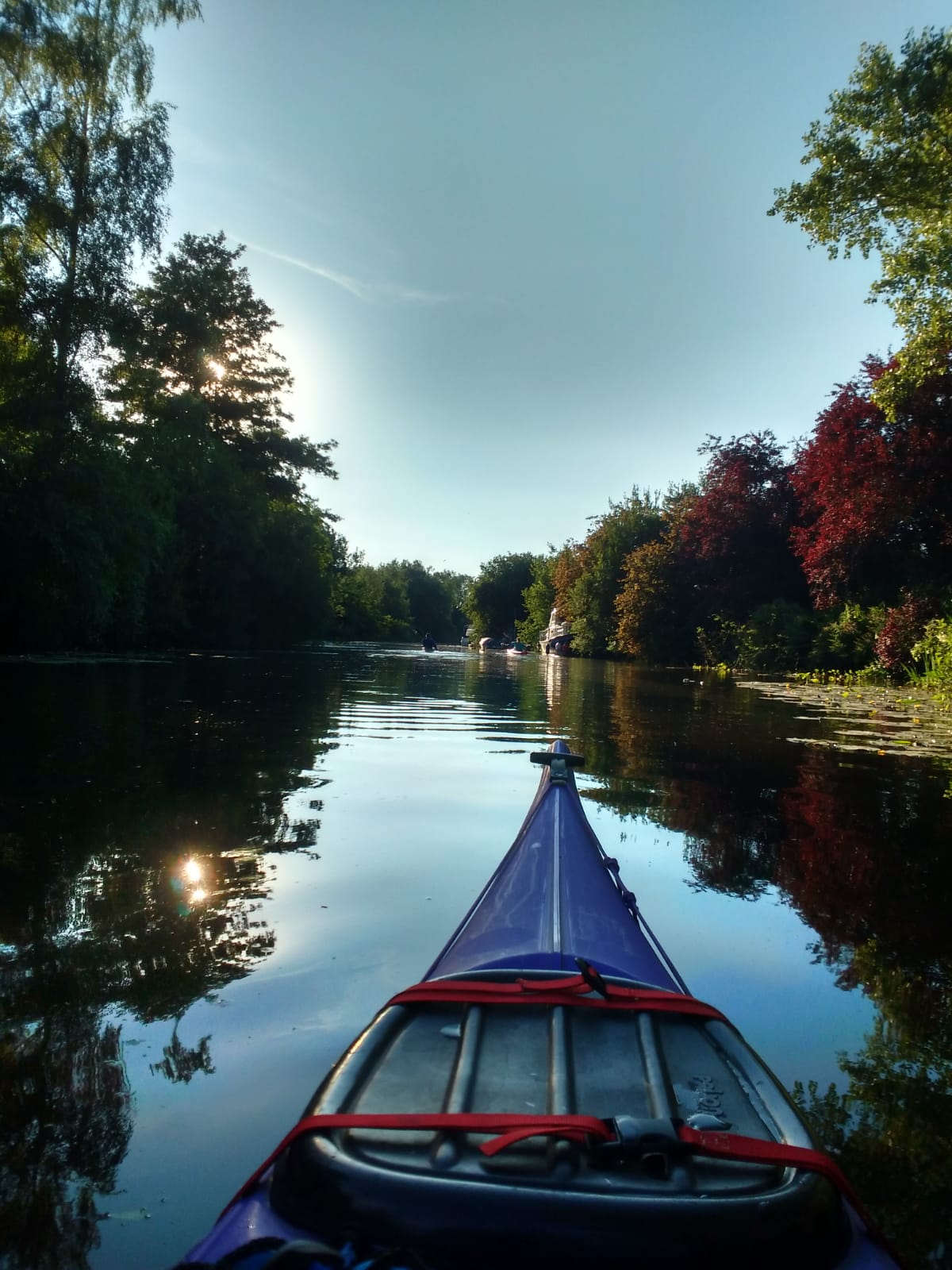 Feierabendpaddeln auf dem Torfkanal