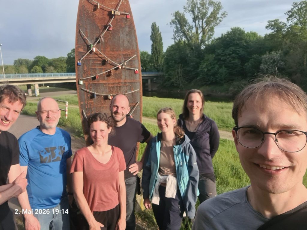 Gruppenfoto der Teilnehmenden der Emstour